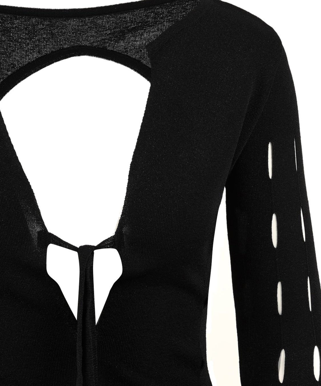 Abito lungo cut design AKEP Donna - Nero