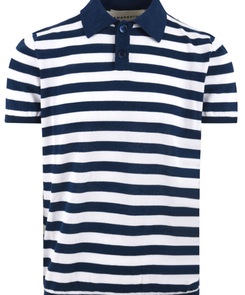 Polo manica corta AMARANTO Uomo - Blue