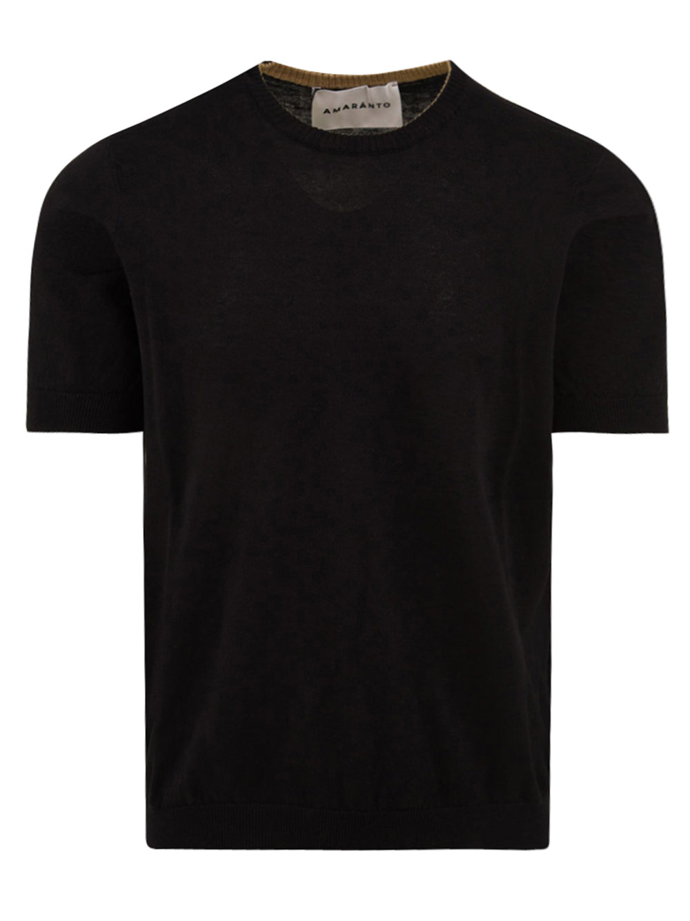 Maglia manica corta AMARANTO Uomo - Nero
