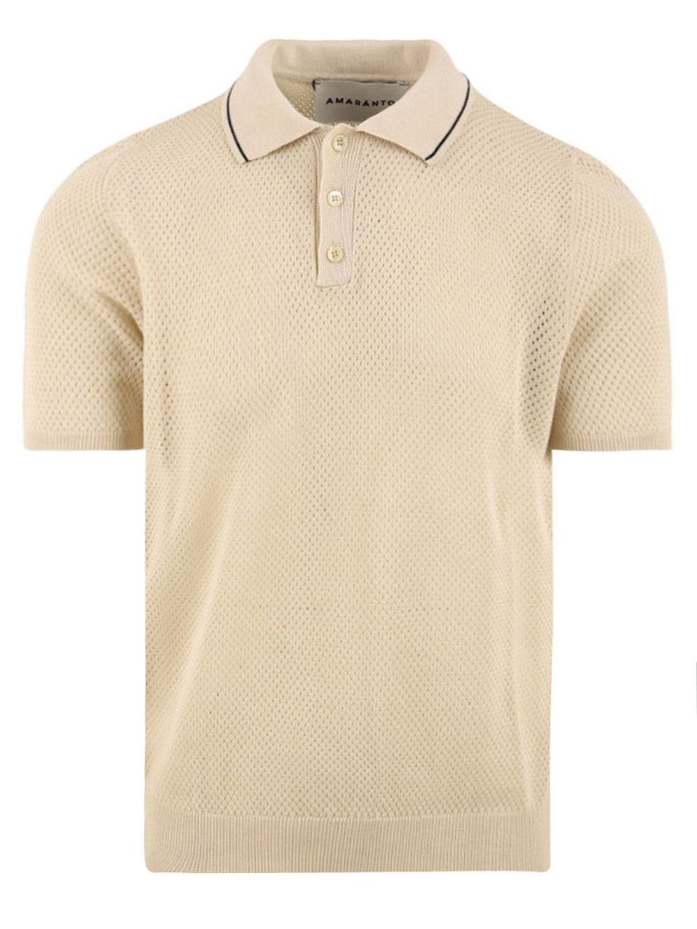 Polo manica corta AMARANTO Uomo - Gesso