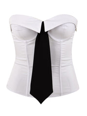 Top corsetto Sandy ANIYE BY Donna - Bianco