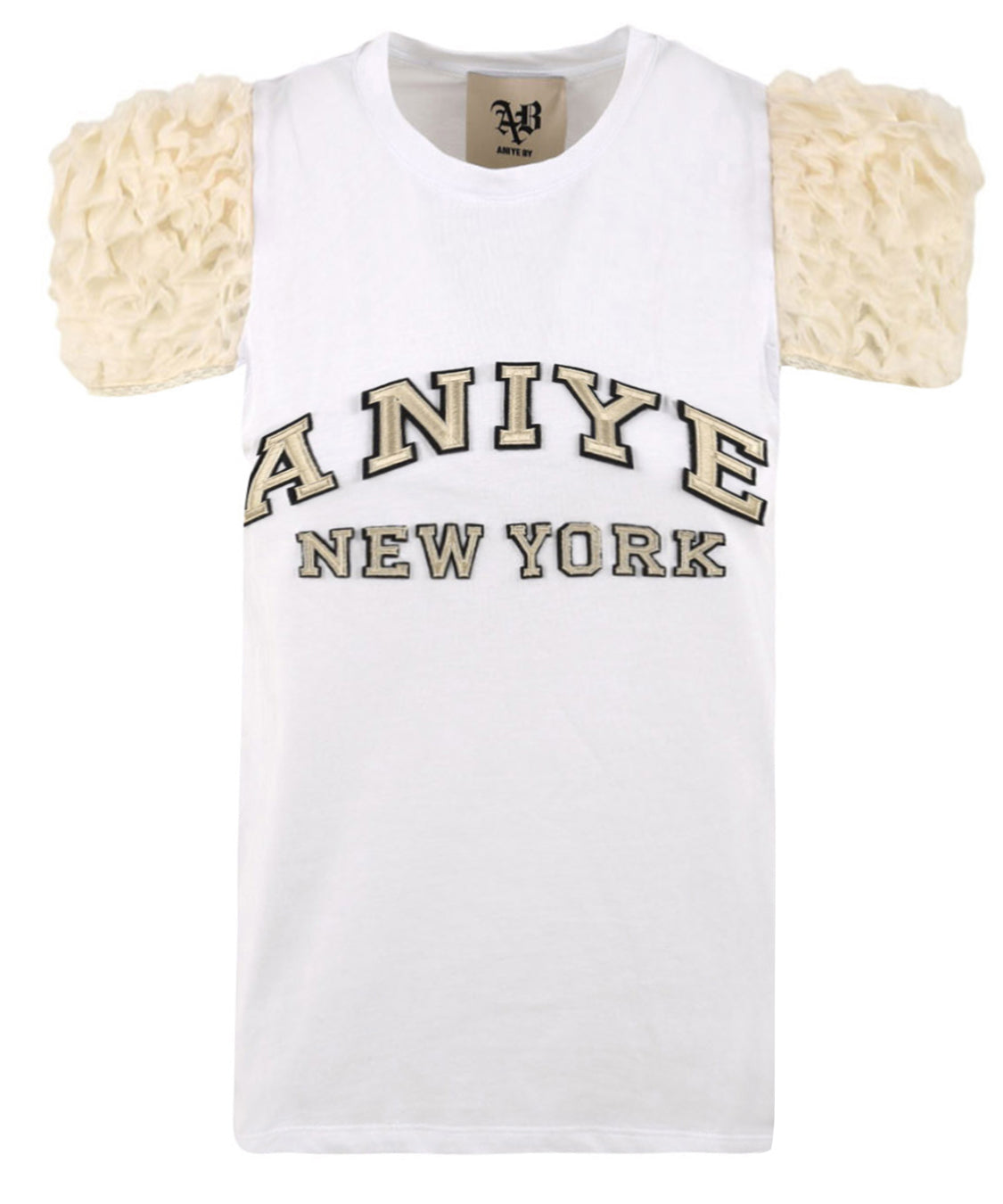 T-shirt Tull urban ANIYE BY Donna - Bianco