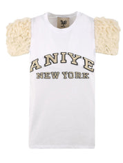 T-shirt Tull urban ANIYE BY Donna - Bianco