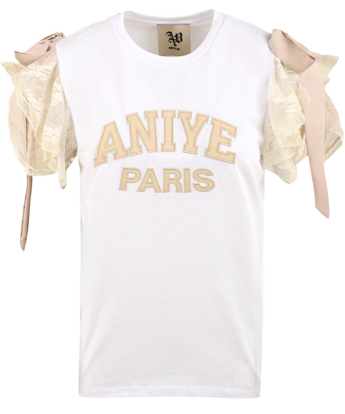 T-shirt Ribbon urban ANIYE BY Donna - Bianco