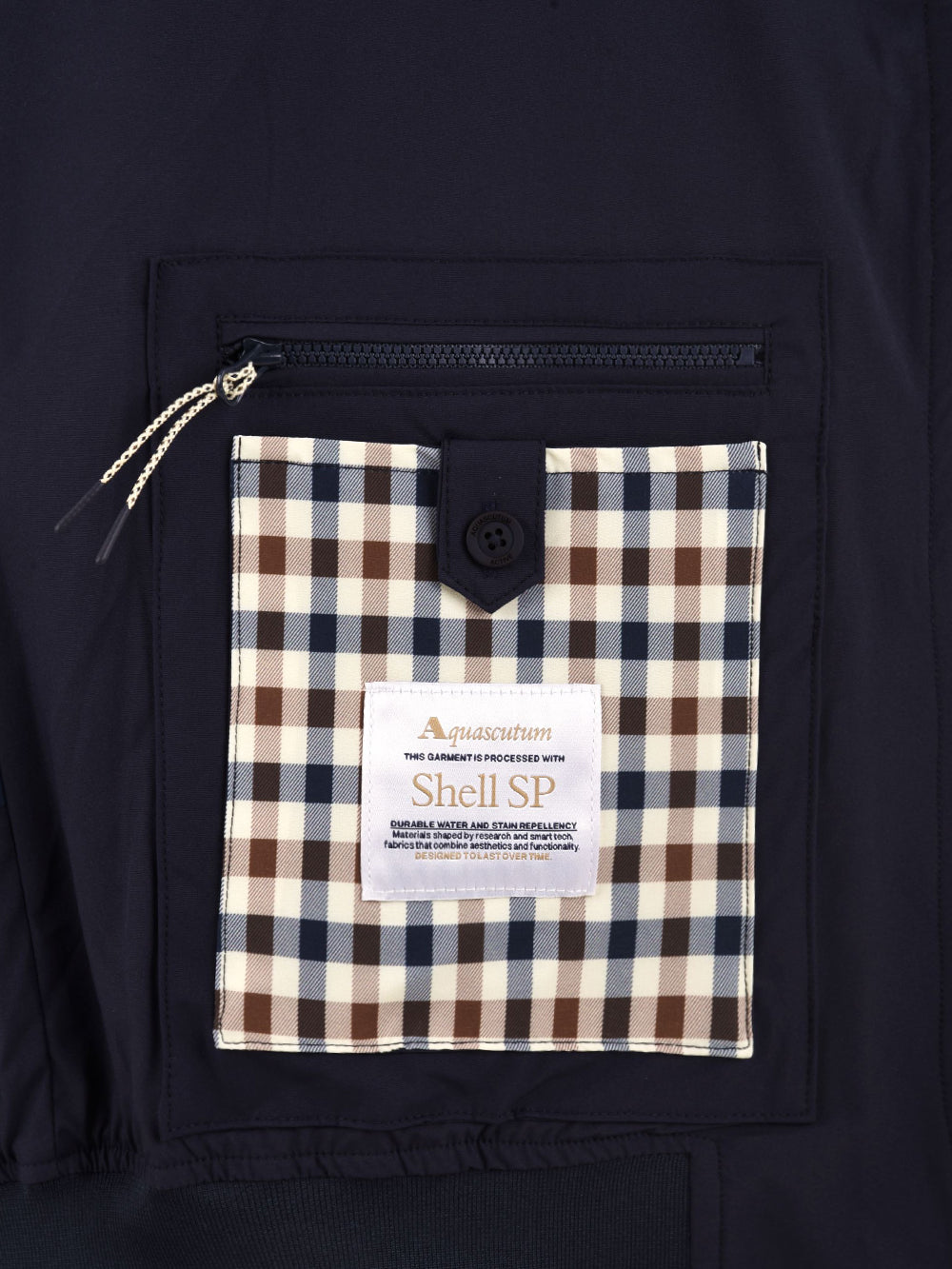 Giubbotto Shell SP Harrington AQUASCUTUM Uomo - Blue