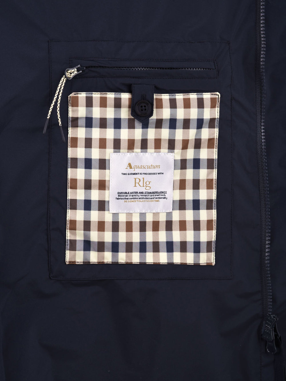 Trench Rlg badge packable AQUASCUTUM Uomo - Blue