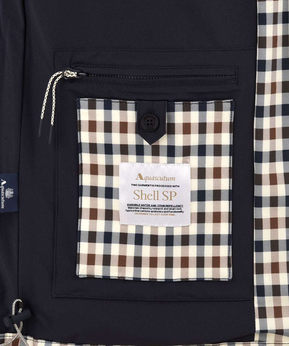 Giubbotto Shell sp overshirt AQUASCUTUM Uomo - Club Check