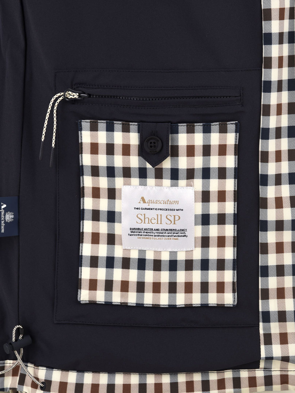 Giubbotto Shell sp overshirt AQUASCUTUM Uomo - Club Check