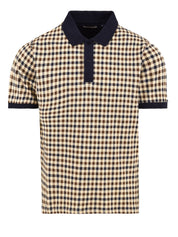 Polo stretch piquet AQUASCUTUM Uomo - Blue