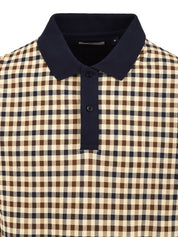 Polo stretch piquet AQUASCUTUM Uomo - Blue