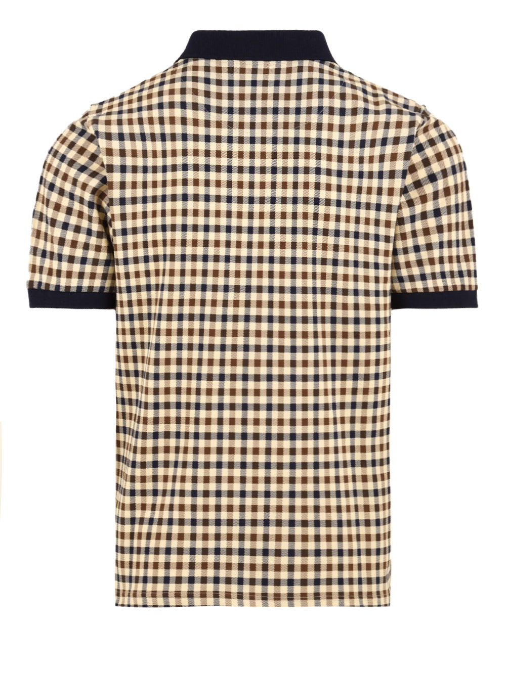 Polo stretch piquet AQUASCUTUM Uomo - Blue