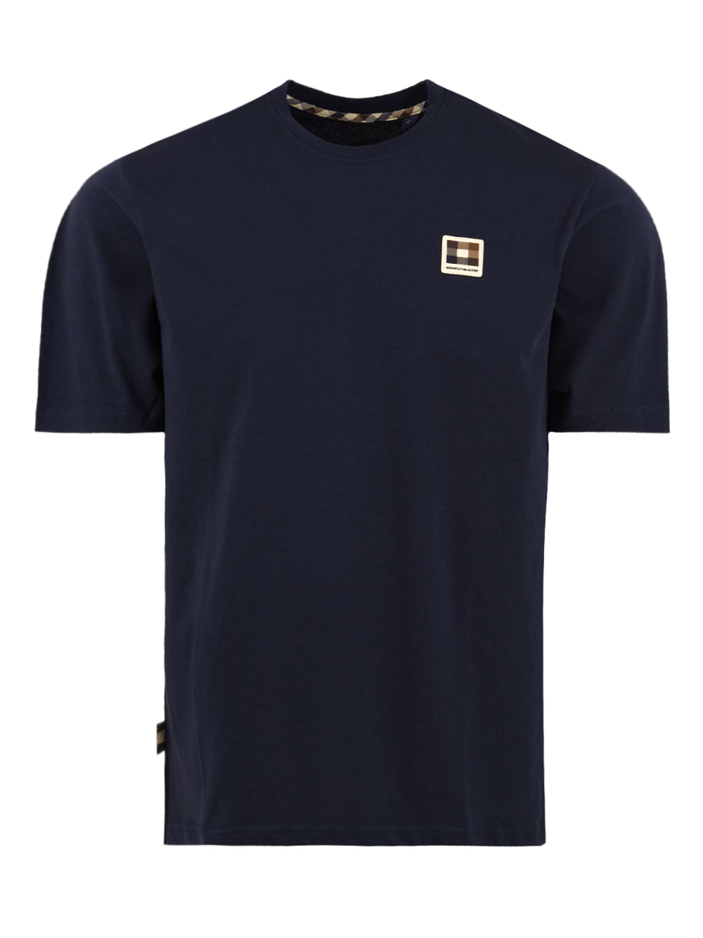 T-shirt badge AQUASCUTUM Uomo - Blue