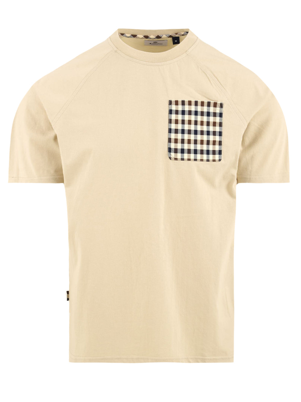 T-shirt raglan pocket AQUASCUTUM Uomo - Beige