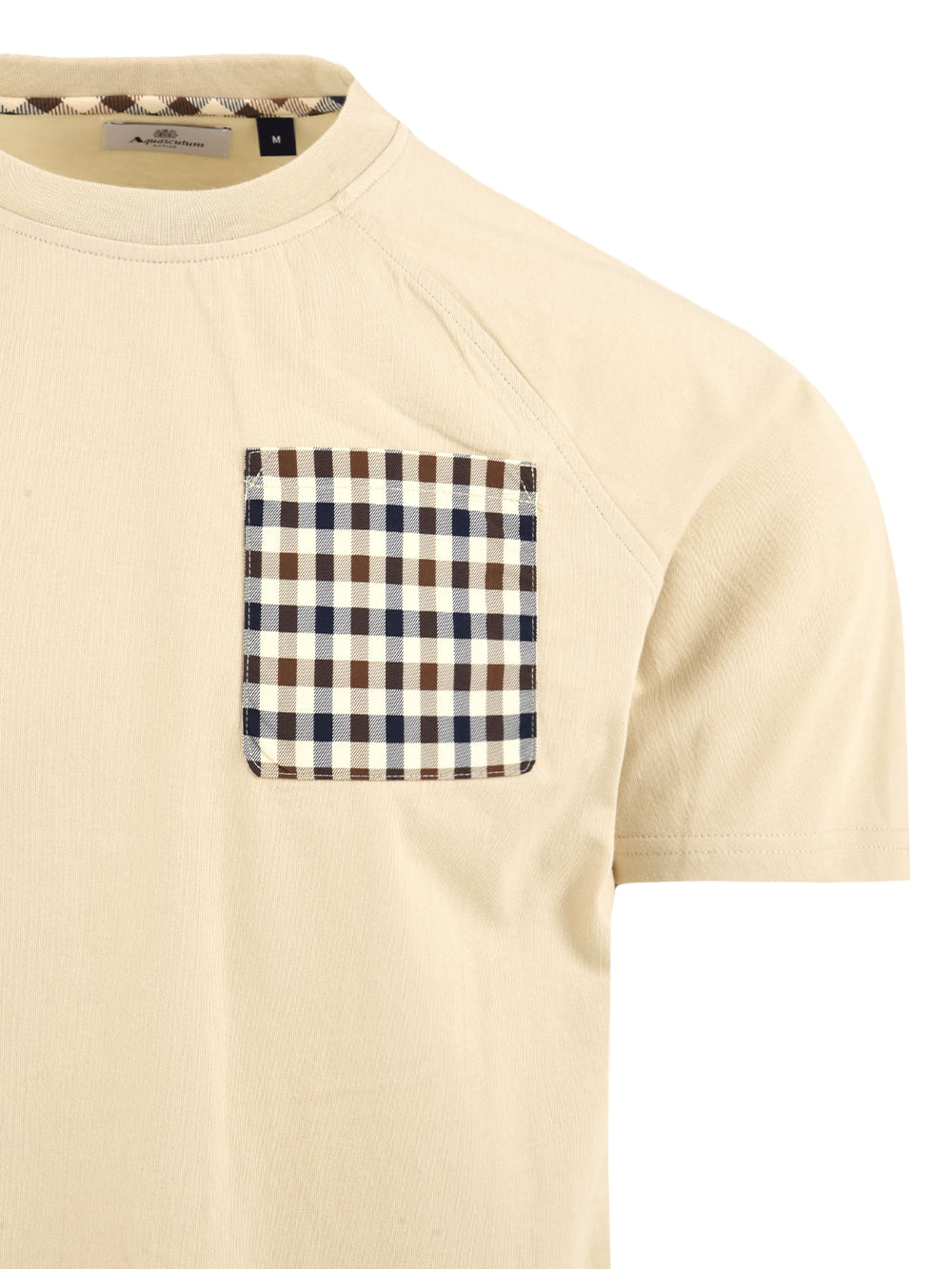 T-shirt raglan pocket AQUASCUTUM Uomo - Beige