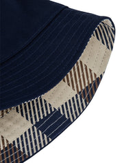 Cappello cotton bucket reversibile AQUASCUTUM Uomo - Blue