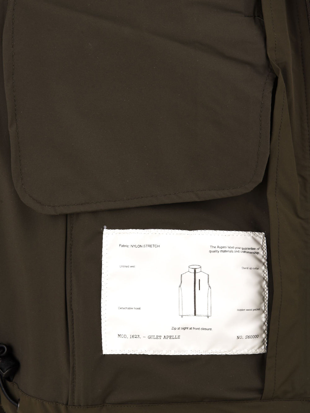 Gilet Apelle ASPESI Uomo - Verde