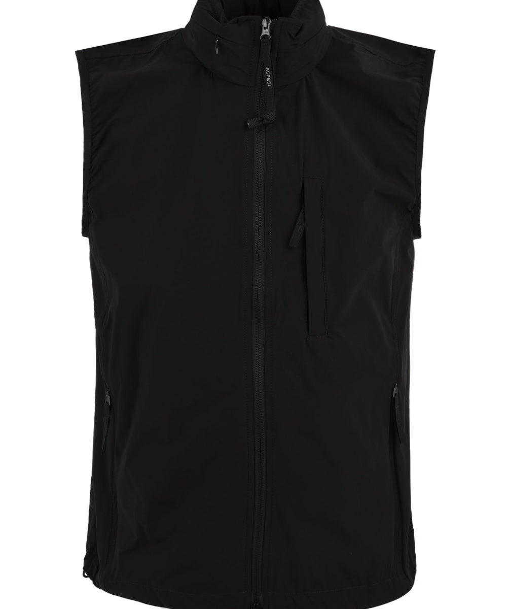 Gilet Nylon Stretch ASPESI Uomo - Nero