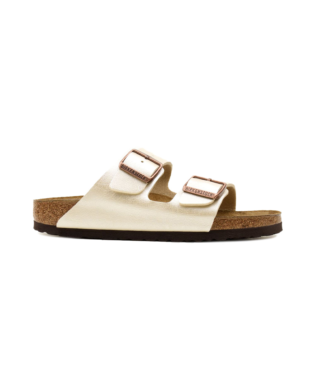 Sandalo Arizona Birko Flor BIRKENSTOCK Donna - Bianco
