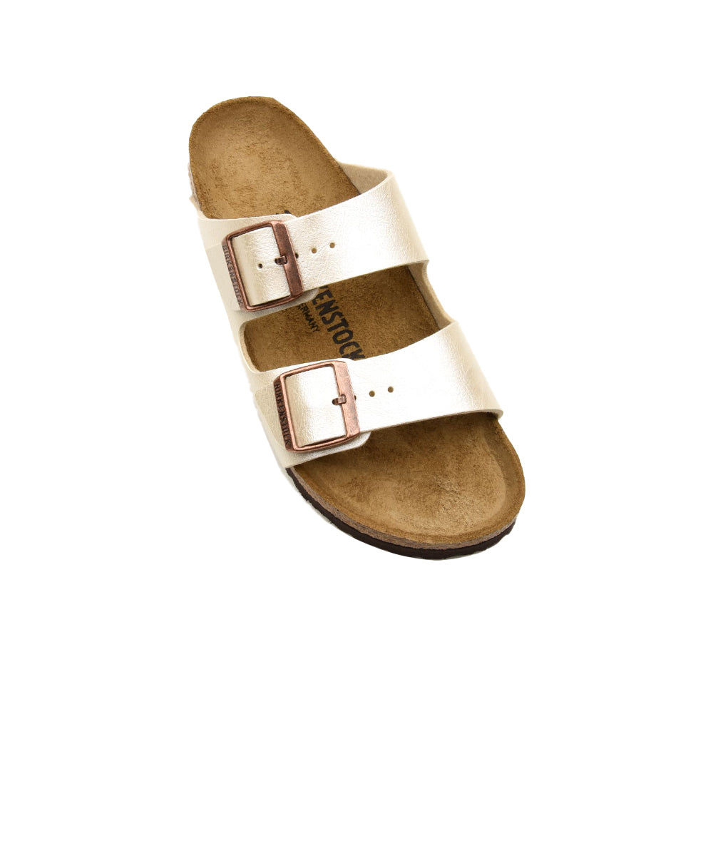 Sandalo Arizona Birko Flor BIRKENSTOCK Donna - Bianco