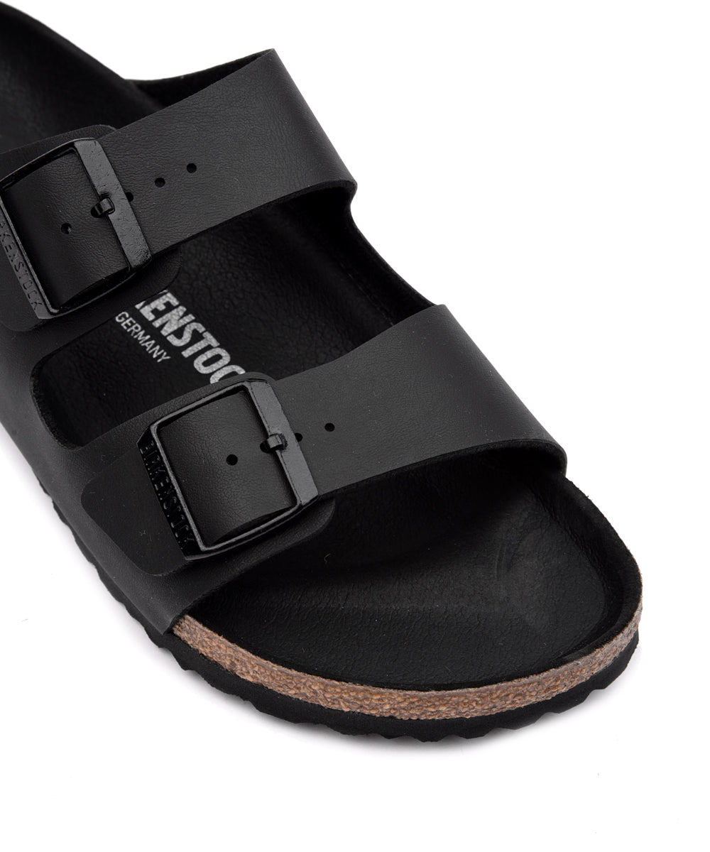 Sandalo Arizona Birko Flor BIRKENSTOCK Unisex - Nero