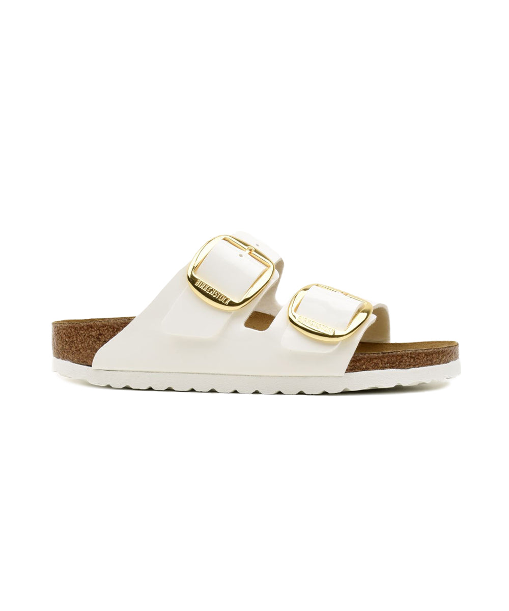 Sandalo Arizona Big Buckle Birko Flor BIRKENSTOCK Donna - Bianco