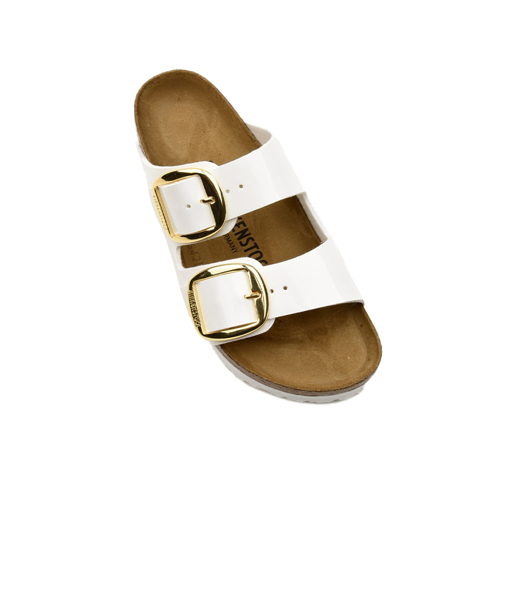 Sandalo Arizona Big Buckle Birko Flor BIRKENSTOCK Donna - Bianco
