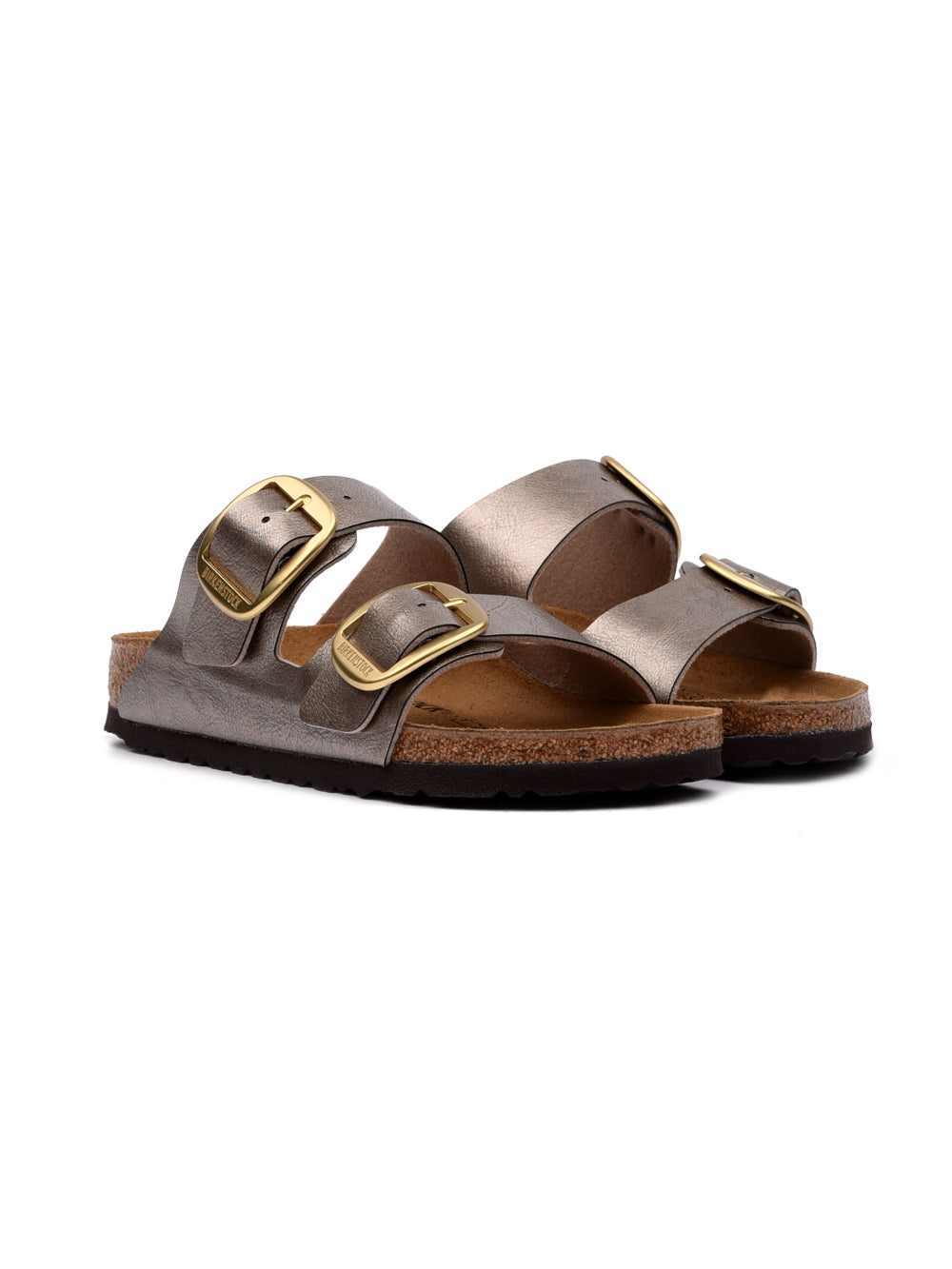 Sandalo Arizona Big Buckle Birko Flor BIRKENSTOCK Donna - Grigio