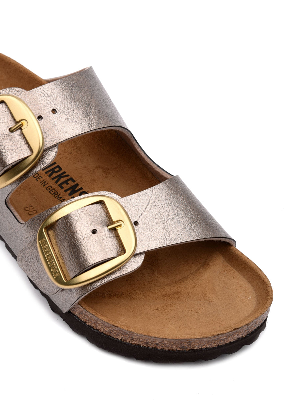 Sandalo Arizona Big Buckle Birko Flor BIRKENSTOCK Donna - Grigio