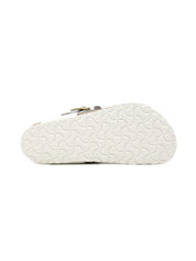 Infradito Gizeh Flowers Natural Leather BIRKENSTOCK Donna - Bianco
