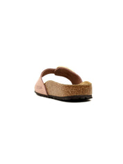 Ciabatta Madrid Big Buckle Nubuck Leather BIRKENSTOCK Donna - Rosa