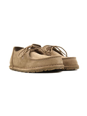 Mocassini Utti Lace Suede Leather BIRKENSTOCK Unisex - Marrone