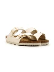 Sandalo Arizona Birko Flor BIRKENSTOCK Unisex - Bianco
