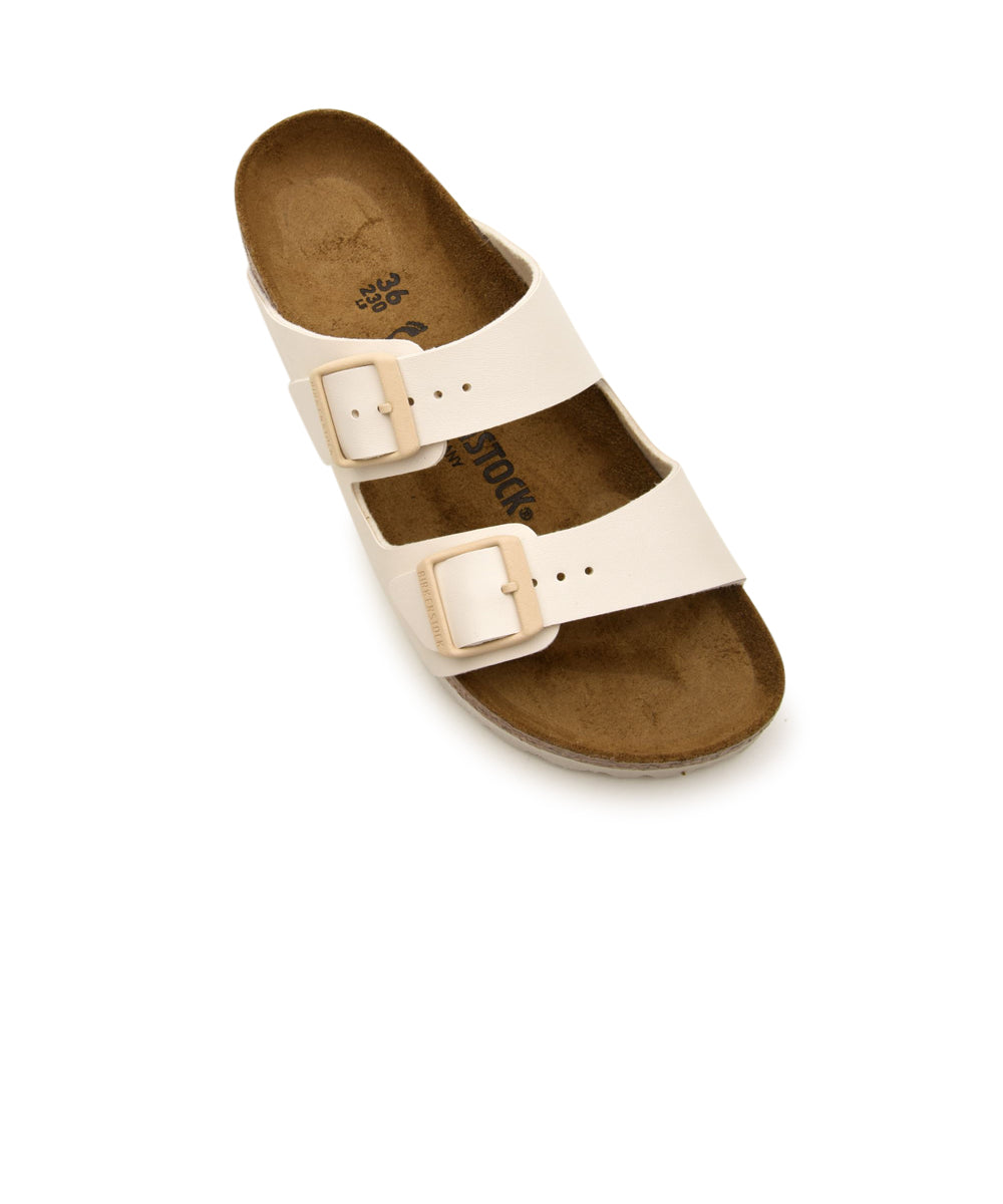 Sandalo Arizona Birko Flor BIRKENSTOCK Unisex - Bianco