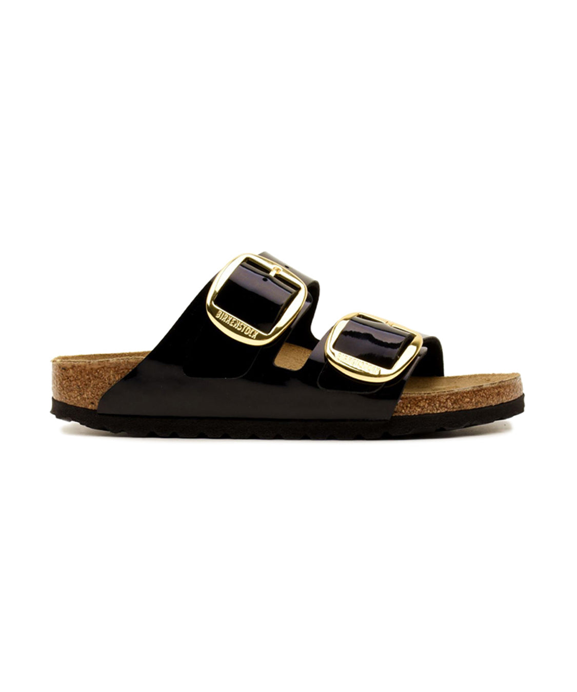 Sandalo Arizona Big Buckle Birko Flor Patent BIRKENSTOCK Donna - Nero