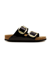 Sandalo Arizona Big Buckle Birko Flor Patent BIRKENSTOCK Donna - Nero