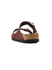 Sandalo Arizona SFB Nubuck Leather BIRKENSTOCK Donna - Zinfandel