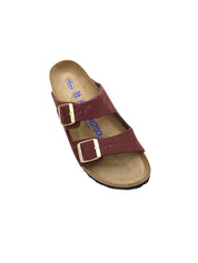 Sandalo Arizona SFB Nubuck Leather BIRKENSTOCK Donna - Zinfandel
