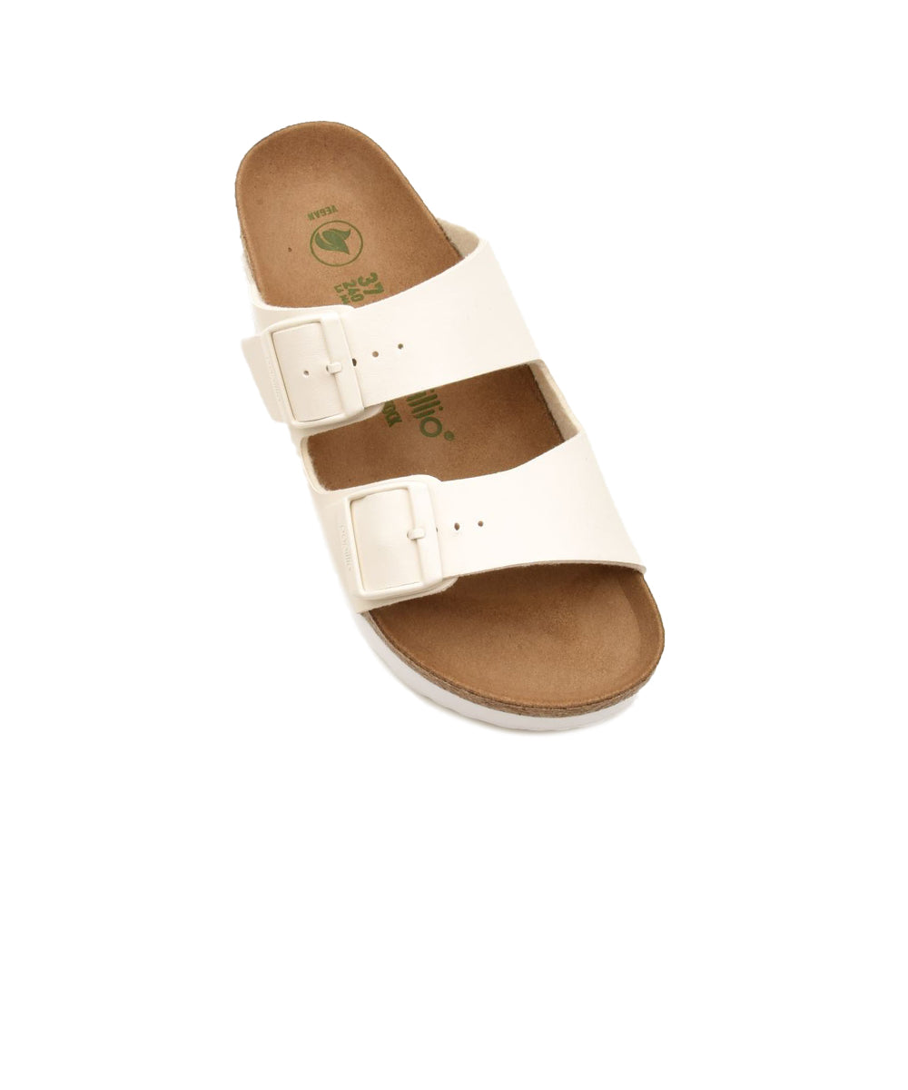 Sandalo Arizona Platform Birko Flor BIRKENSTOCK Donna - Bianco