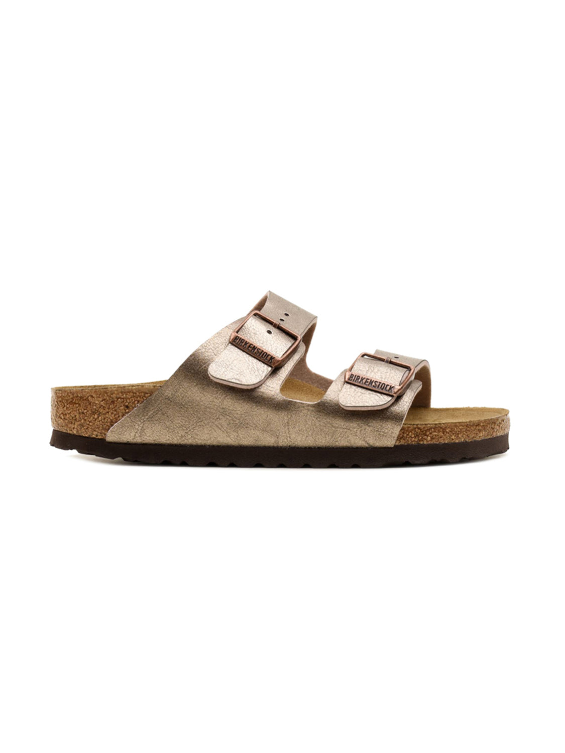 Sandalo Arizona Birko Flor BIRKENSTOCK Donna - Grigio