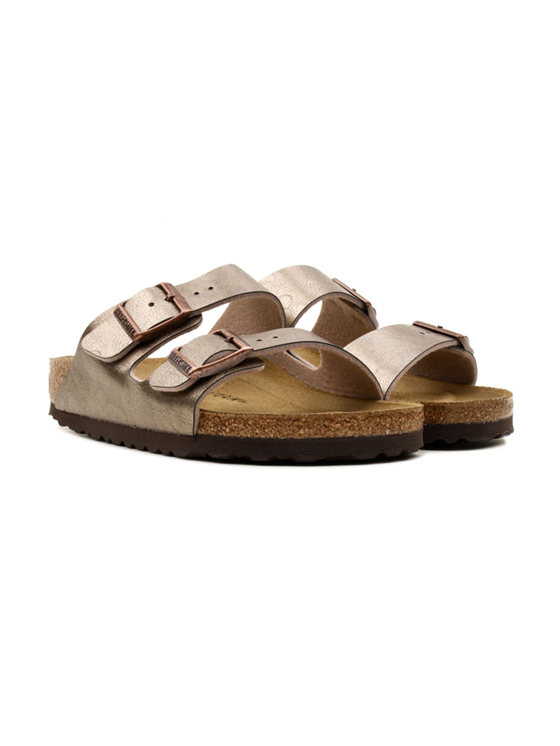 Sandalo Arizona Birko Flor BIRKENSTOCK Donna - Grigio