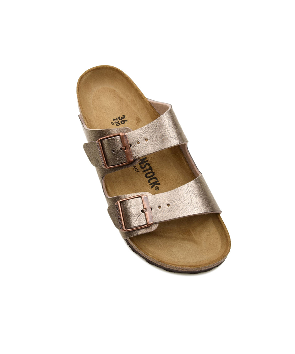 Sandalo Arizona Birko Flor BIRKENSTOCK Donna - Grigio