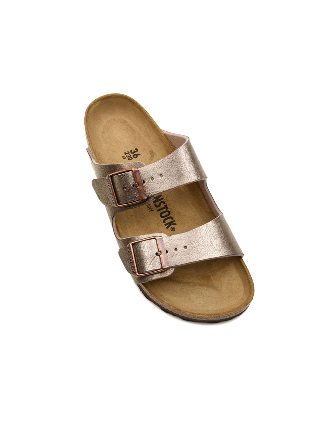 Sandalo Arizona Birko Flor BIRKENSTOCK Donna - Grigio