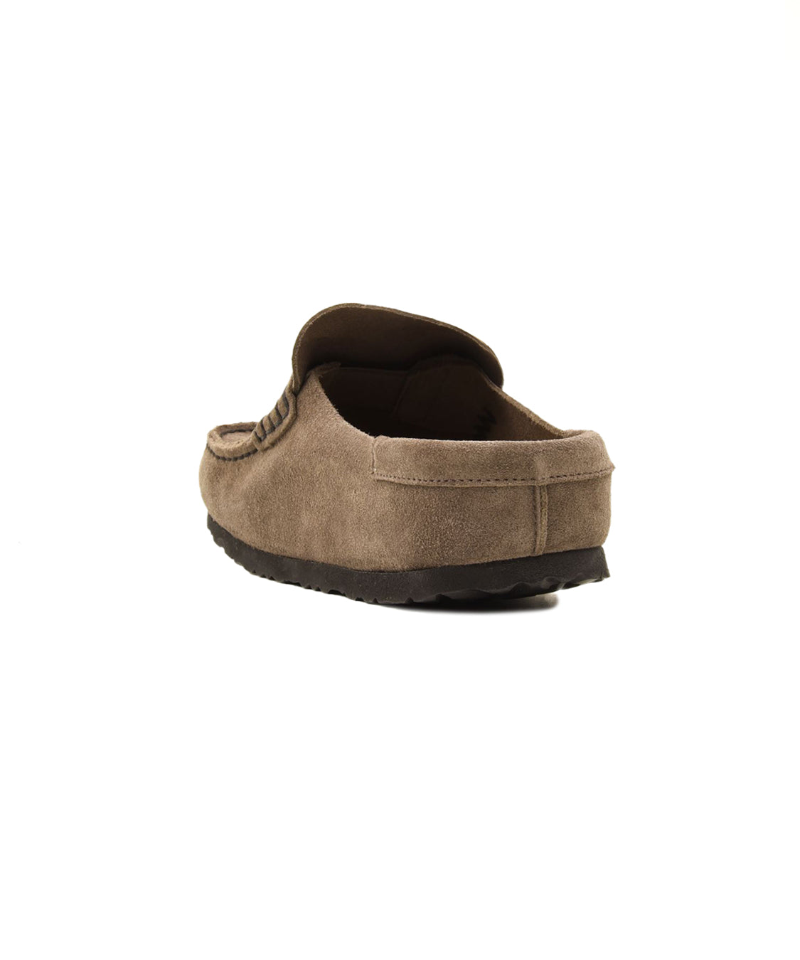 Sabot Naples Wrapped Suede Leather BIRKENSTOCK Unisex - Grigio