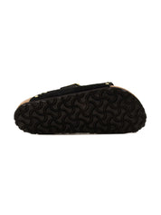Sandalo Arizona Rivet Suede Leather BIRKENSTOCK Donna - Nero