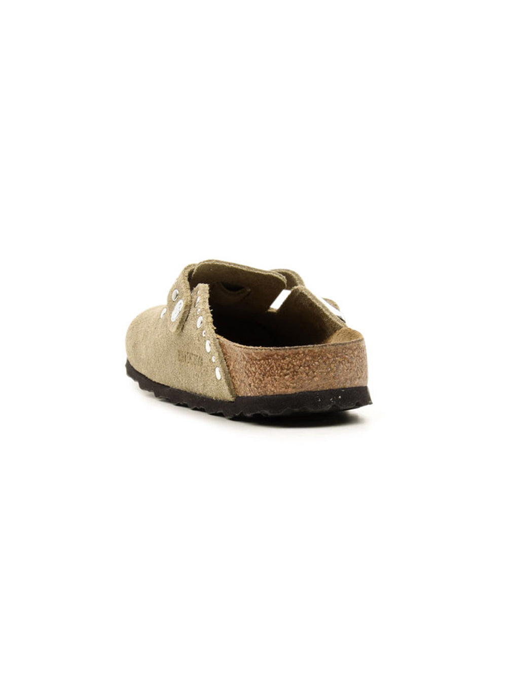Sabot Boston Rivet Suede Leather BIRKENSTOCK Donna - Taupe