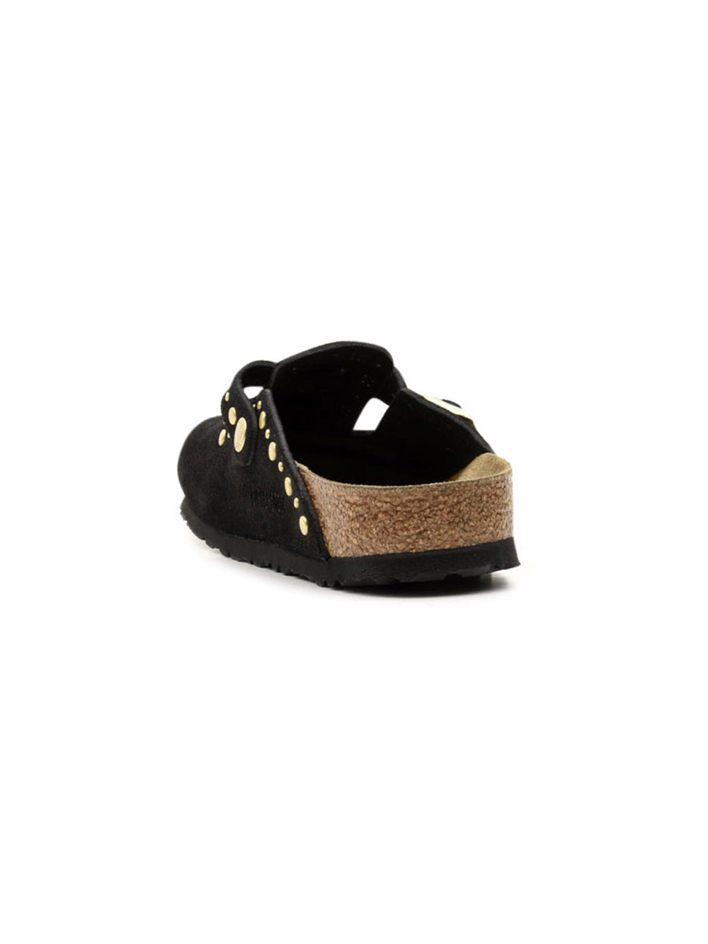 Sabot Boston Rivet Suede Leather BIRKENSTOCK Donna - Nero