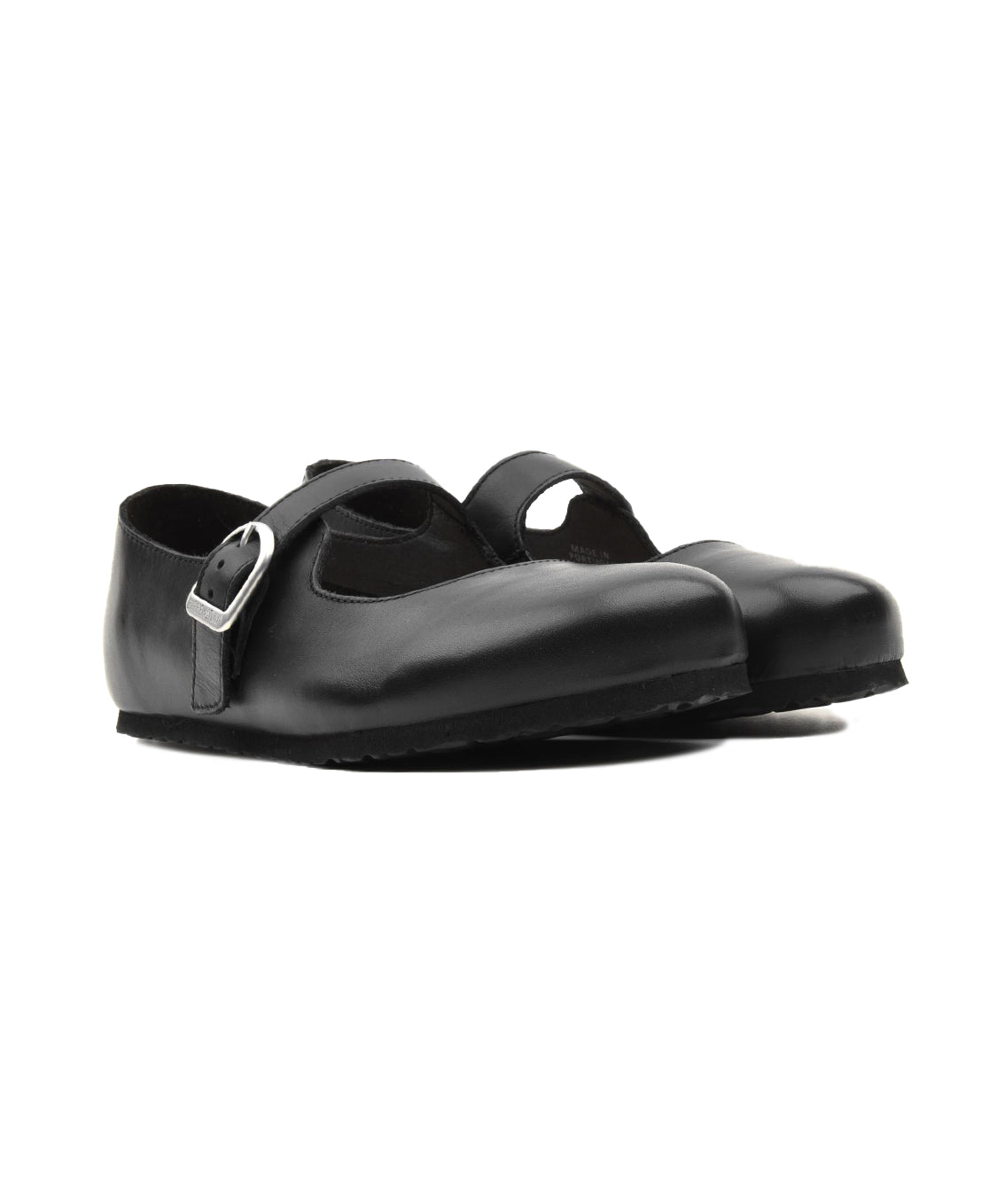 Ballerina Santa Clarita Natural Leather BIRKENSTOCK Donna - Nero