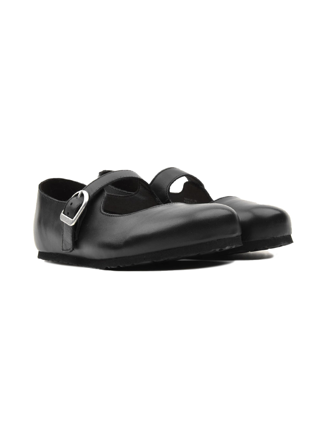 Ballerina Santa Clarita Natural Leather BIRKENSTOCK Donna - Nero