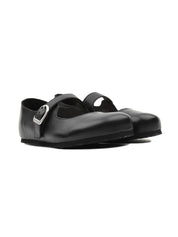 Ballerina Santa Clarita Natural Leather BIRKENSTOCK Donna - Nero