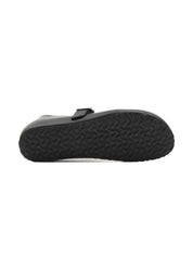 Ballerina Santa Clarita Natural Leather BIRKENSTOCK Donna - Nero